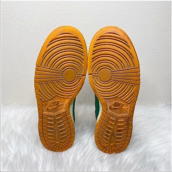 Nike Sneakers Dunk High Tops Gorge Green Orange - Picture 10 of 10